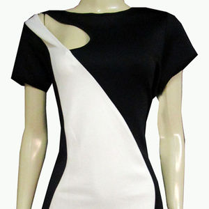 Fashion Star Dress Black/Tan 18